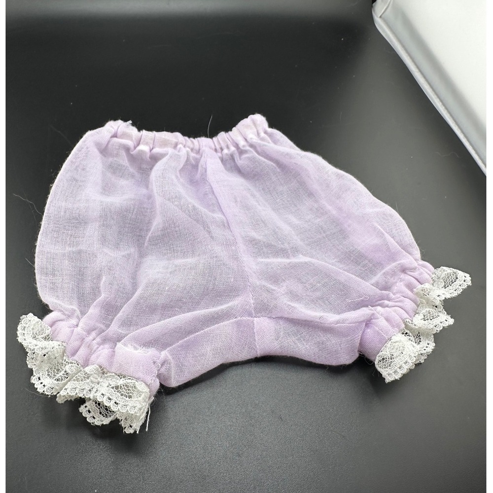 Purple bloomers for 14" and 16" Doll Fits Cabbage Patch Kids Vtg 1980s